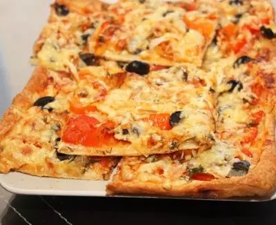 Пицца в духовке простой пошаговый рецепт