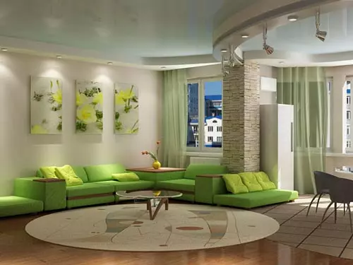 Дизайн интерьера гостиной-3