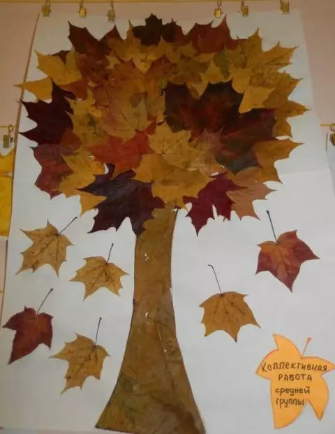 Поделки из листьев на тему "Осень" в школу 1 класс