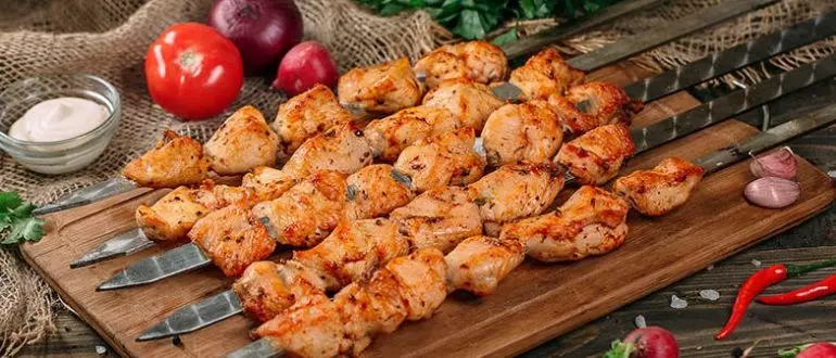 Шашлык из курицы: лучшие рецепты маринадов