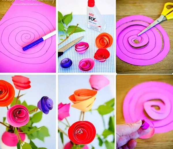 Как сделать яркие летние цветы из бумаги своими руками: поделки для детского сада
