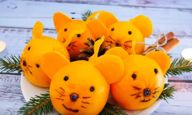 Поделки из мандаринов на все случаи жизни: в подарок, в детский сад, для украшения интерьера