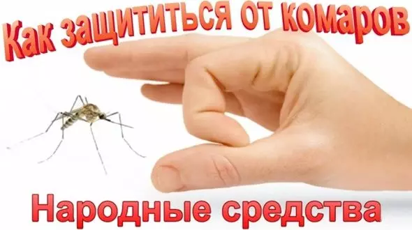 народные рецепты защиты от комаров