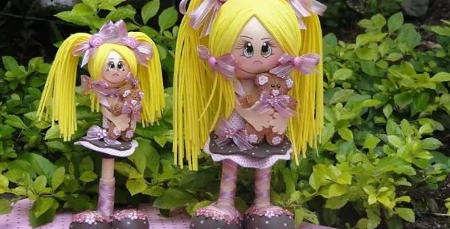 кукла из фоамирана своими руками