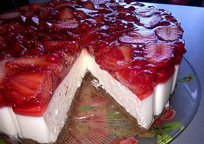 Творожный торт без выпечки: вкусные рецепты
